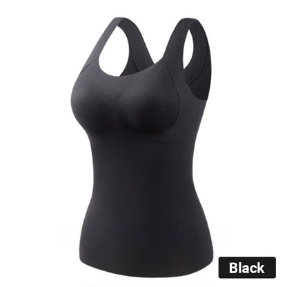 Thermo-Tanktops für Frauen mit integriertem BH