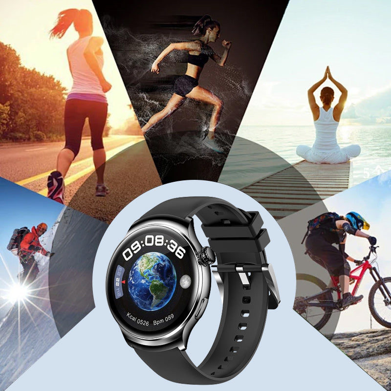 Multifunktionale runde sportliche Smartwatch